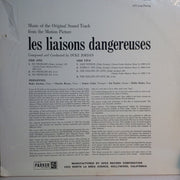 Duke Jordan : Les Liaisons Dangereuses (Music Of The Original Soundtrack From The Motion Picture) (LP, Album)