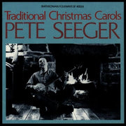 the album cover for Pete Seeger - Traditional Christmas Carols