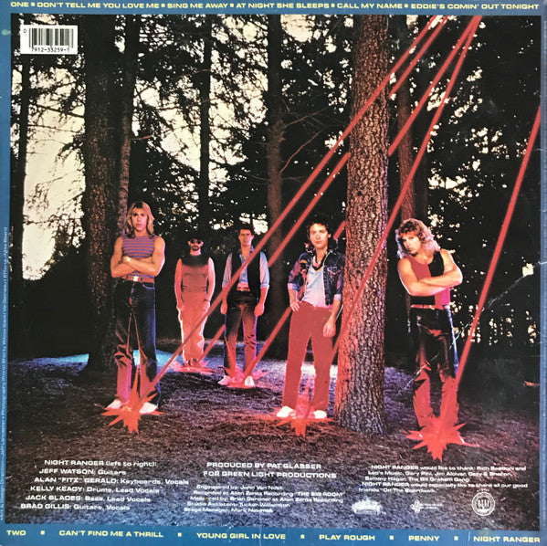 Night Ranger : Dawn Patrol (LP, Album, Mon)