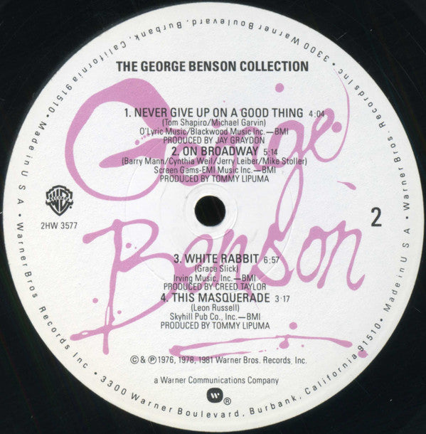 George Benson : The George Benson Collection (2xLP, Comp, All)