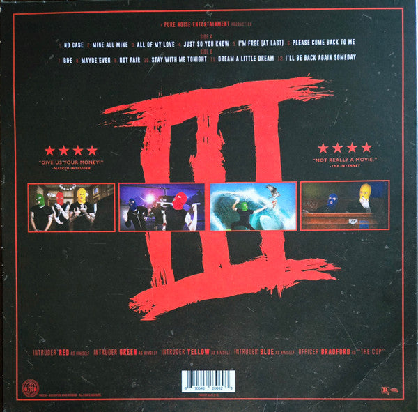 Masked Intruder : III (LP, Album, Blo)