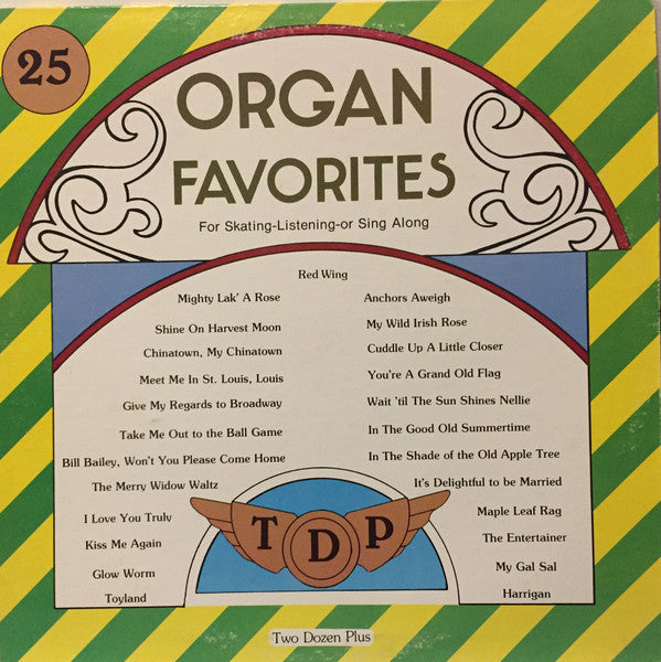 Unknown Artist : Organ Favorites (LP, Album)