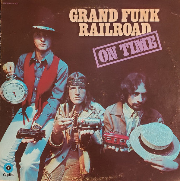 Grand Funk Railroad : On Time (LP, Album, RE, Jac)