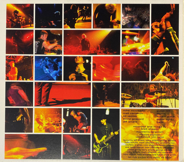 Pearl Jam : Live On Two Legs (CD, Album, Dig)