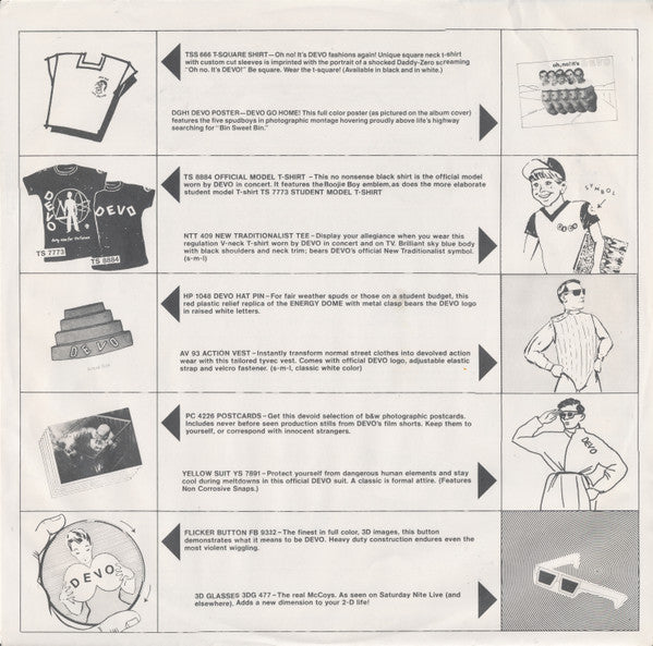 Devo : Oh, No! It's Devo (LP, Album, Jac)