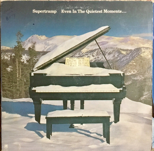 Supertramp : Even In The Quietest Moments... (LP, Album, Ind)