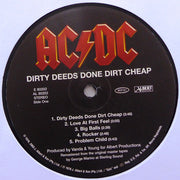 AC/DC : Dirty Deeds Done Dirt Cheap (LP, Album, RE, RM, 180)