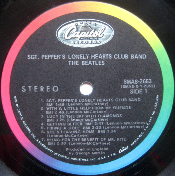 The Beatles : Sgt. Pepper's Lonely Hearts Club Band (LP, Album, RP, Los)