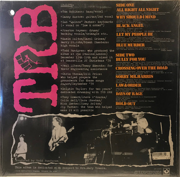 Tom Robinson Band : TRB Two (LP, Album)