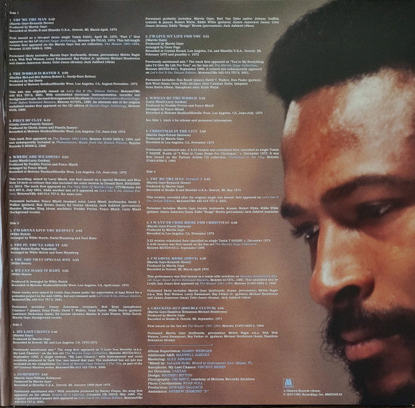 Marvin Gaye : You're The Man (2xLP, Album, Comp)