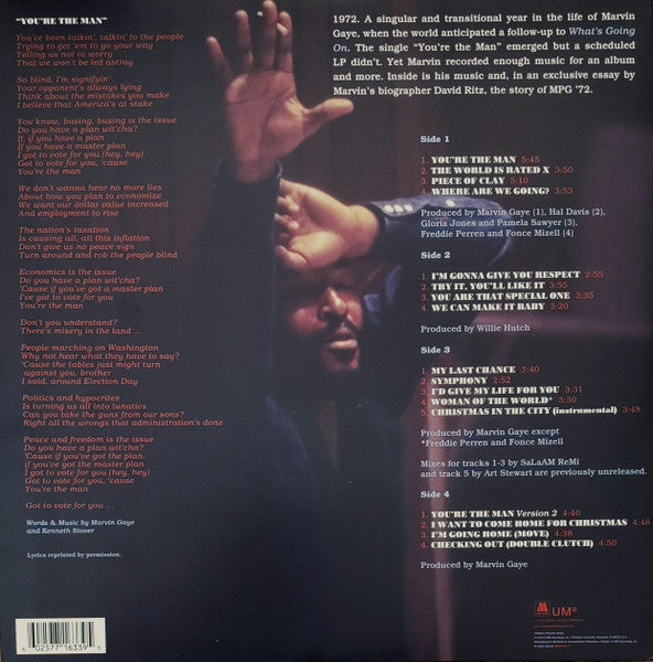 Buy Marvin Gaye : You're The Man (2xLP, Album, Comp) Online for a