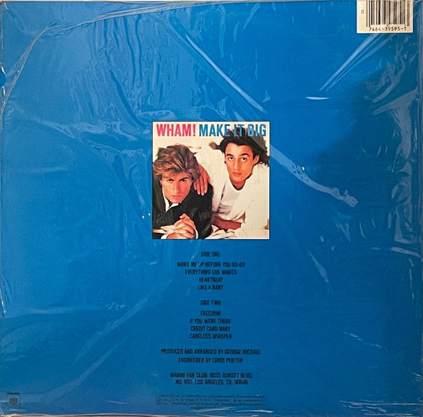 Wham! : Make It Big (LP, Album, RE, Car)