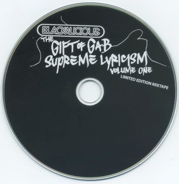 The Gift Of Gab : Supreme Lyricism Volume One (CD, Ltd, Mixtape, P/Mixed)