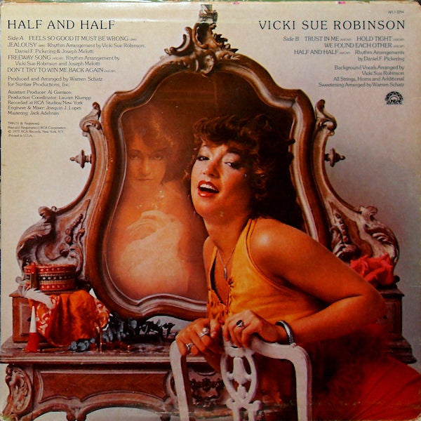 Vicki Sue Robinson : Half And Half (LP, Album)