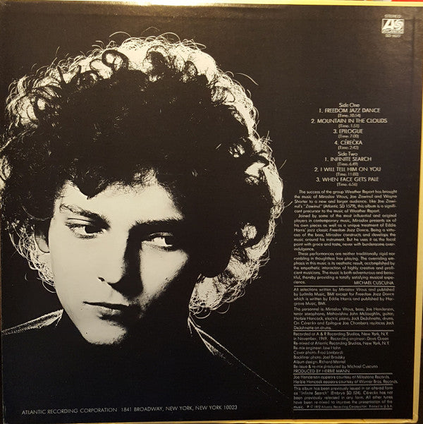 Miroslav Vitous : Mountain In The Clouds (LP, Album, RE, MO )