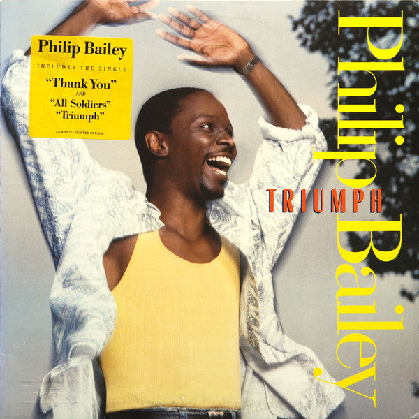 Philip Bailey : Triumph (LP, Album, Ele)