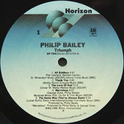 Philip Bailey : Triumph (LP, Album, Ele)