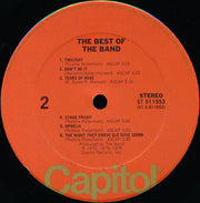 The Band : The Best Of The Band (LP, Comp, Club, CRC)