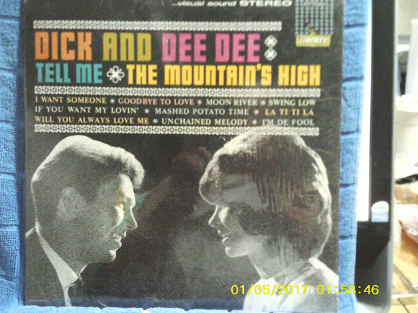 Dick And Dee Dee : Tell Me - The Mountain's High (LP, Album)