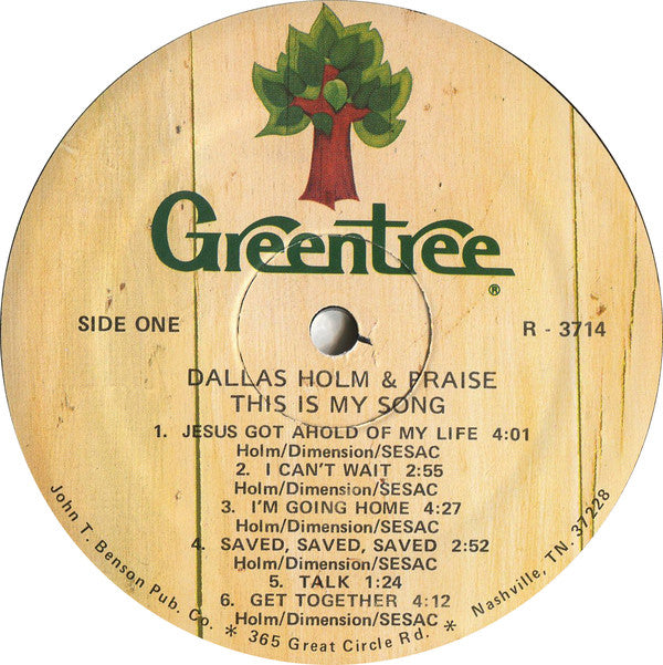 Dallas Holm & Praise : This Is My Song (LP, Album)