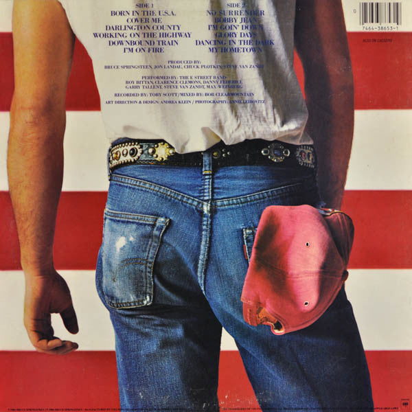 Bruce Springsteen : Born In The U.S.A. (LP, Album, Car)