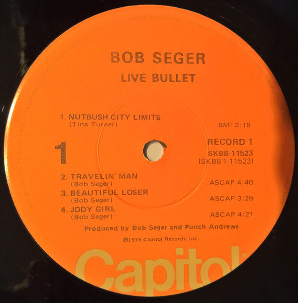 Bob Seger & The Silver Bullet Band* : Live Bullet (2xLP, Album, Jac)