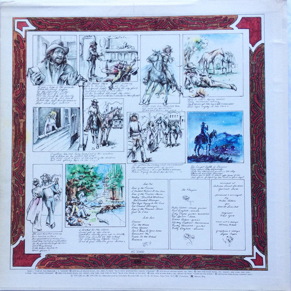 Willie Nelson : Red Headed Stranger (LP, Album, RP, Ter)