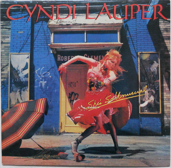 Cyndi Lauper : She's So Unusual (LP, Album, Pit)