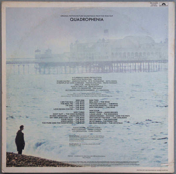 Various : Quadrophenia (Original Motion Picture Soundtrack From The Who Film) (2xLP, Album, Comp, San)