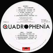 Various : Quadrophenia (Original Motion Picture Soundtrack From The Who Film) (2xLP, Album, Comp, San)