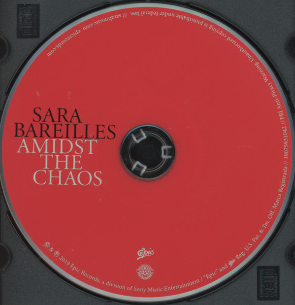 Sara Bareilles : Amidst The Chaos (CD, Album)