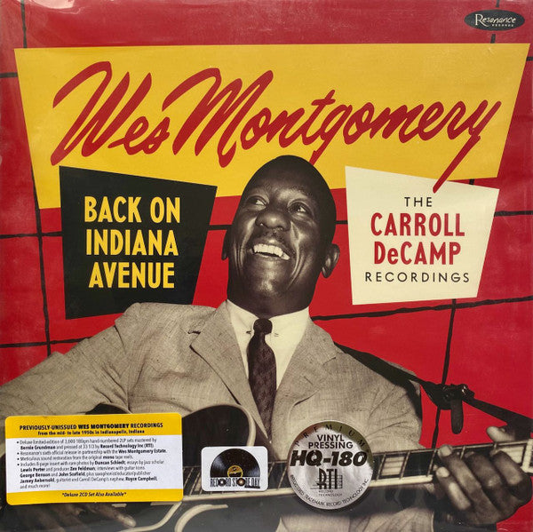 Wes Montgomery : Back On Indiana Avenue (The Carroll DeCamp Recordings) (2xLP, Album, RSD, Dlx, Ltd, Num, S/Edition, 180)