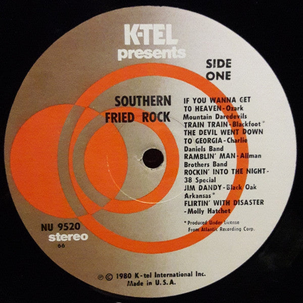 Various : Southern Fried Rock (LP, Comp, 66)