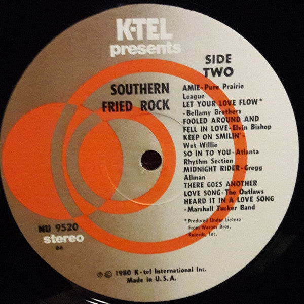 Various : Southern Fried Rock (LP, Comp, 66)