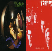 the album cover for The Cramps - Gravest Hits & Psychedelic Jungle