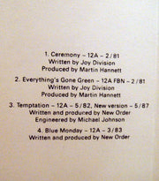 New Order : Substance (Cass, Comp, SR,)