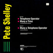 Pete Shelley : Telephone Operator (12")
