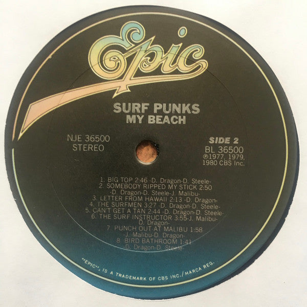Surf Punks : My Beach (LP, Album, San)