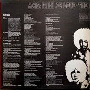 The Jimi Hendrix Experience : Axis: Bold As Love (LP, Album, RP, Pit)
