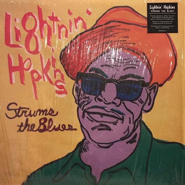 Lightnin' Hopkins : Strums The Blues (LP, RSD, Comp, Mono, Ltd, RE, RM)