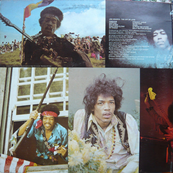 Jimi Hendrix : Band Of Gypsys / The Cry Of Love (2xLP, Comp, RE, Bla)