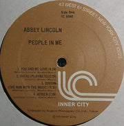 Abbey Lincoln : People In Me (LP, Album, RE, Gat)