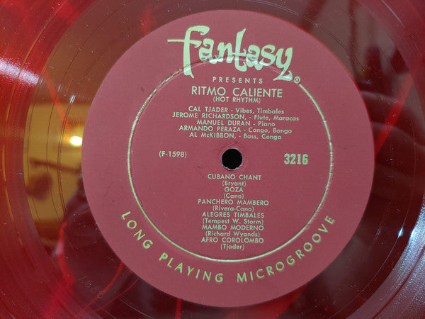 Cal Tjader Quintet : Ritmo Caliente! (LP, Album, Mono, Red)