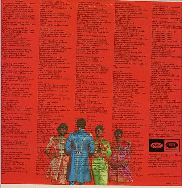 The Beatles : Sgt. Pepper's Lonely Hearts Club Band (LP, Album, Mono, Los)