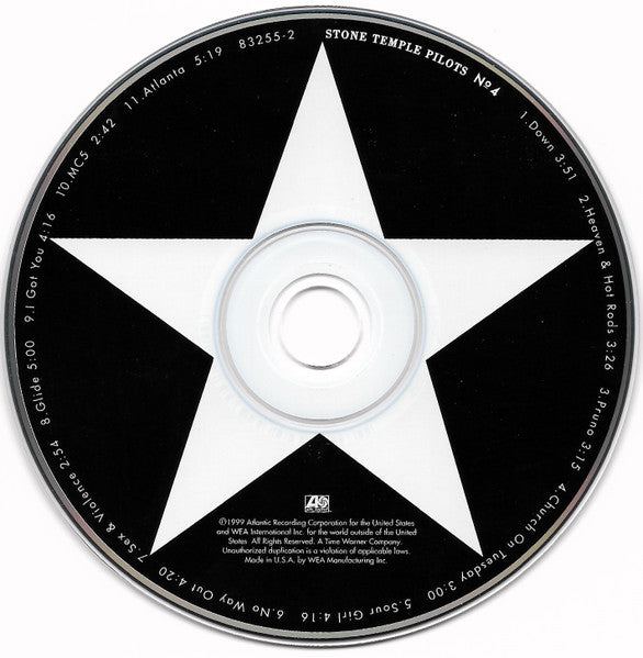 Stone Temple Pilots : Nº4 (CD, Album, WEA)