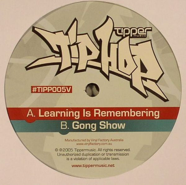 Tipper : Learning Is Remembering (12")