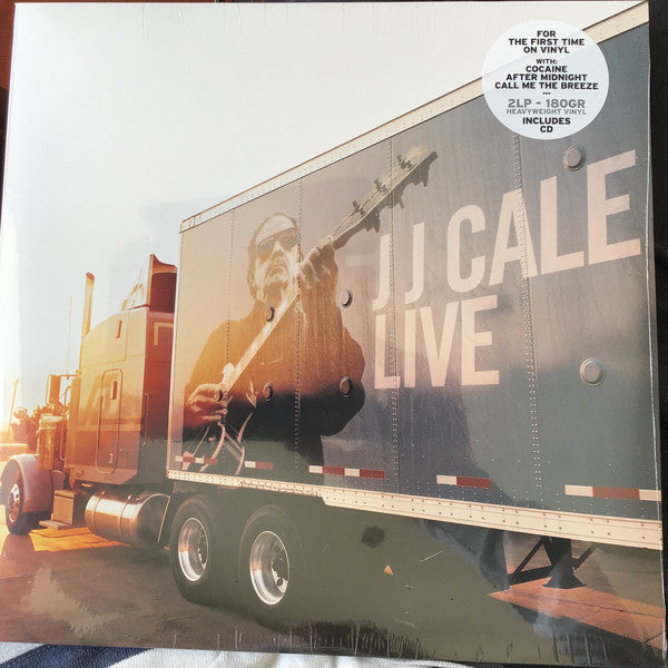J.J. Cale : Live (2xLP, Album, RE, 180 + CD, Album, RE)