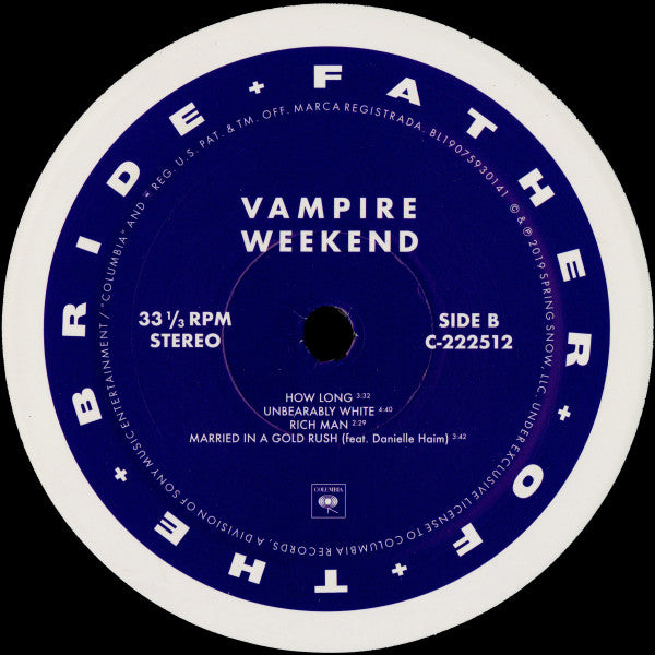 Vampire Weekend Father of the Brideレコード Father of the Bride - The Sound of Vinyl