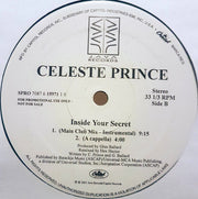 Celeste Prince : Inside Your Secret (12", Promo)