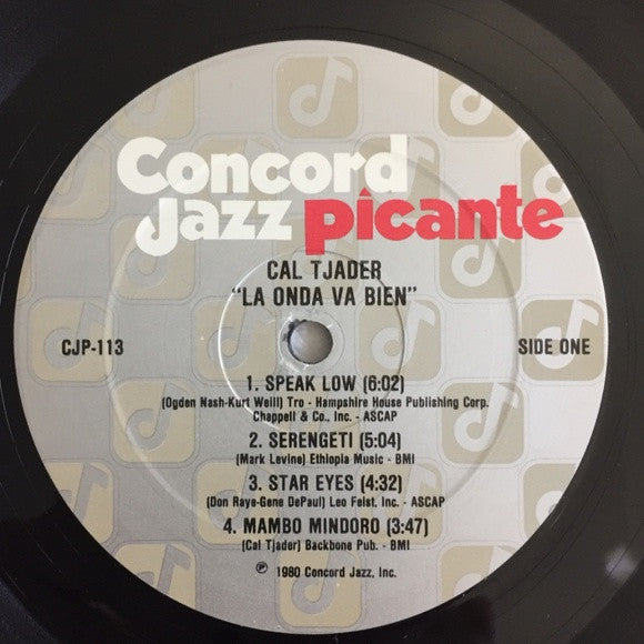 Cal Tjader : La Onda Va Bien (LP, Album)